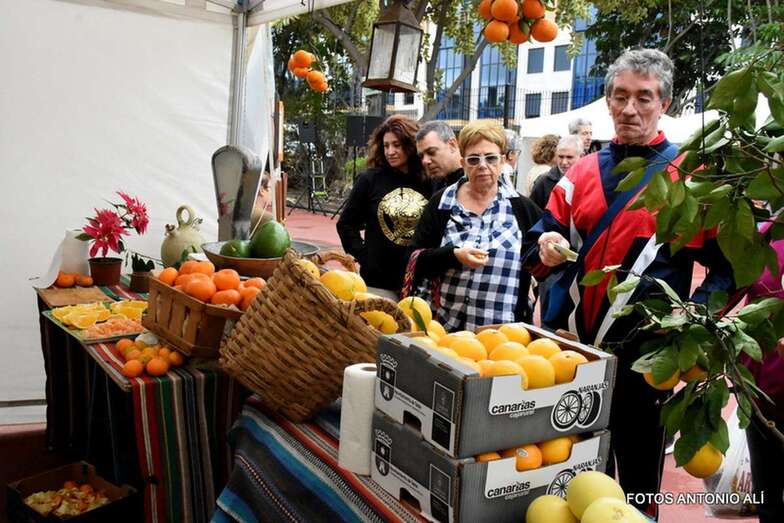 Imagen de archivo de la última edición de la Feria de la Naranja en Telde (Foto TA)